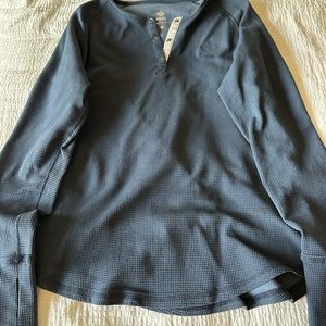 Blue long sleeve shirt